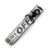 Woof-White Dog Collar & Leash - Grey