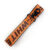 Woof-White Dog Collar & Leash - Orange