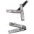 Woof White Harness & Leash Set - Grey