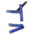 Woof White Harness & Leash Set - Blue