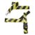 Woof-White Hazard Harness & Leash - Yellow