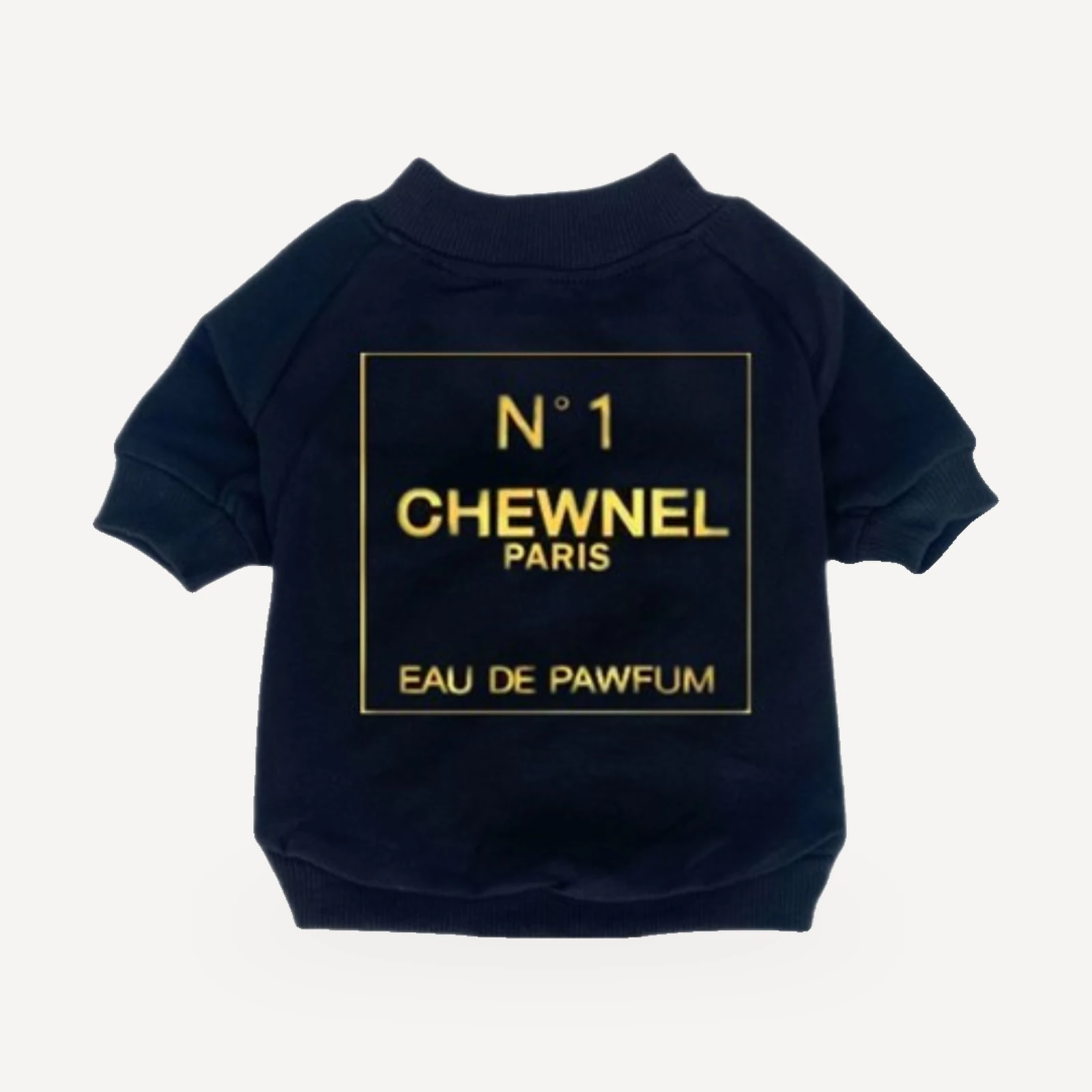 Eau De Pawfum dog shirt inspired by Chanel view 2