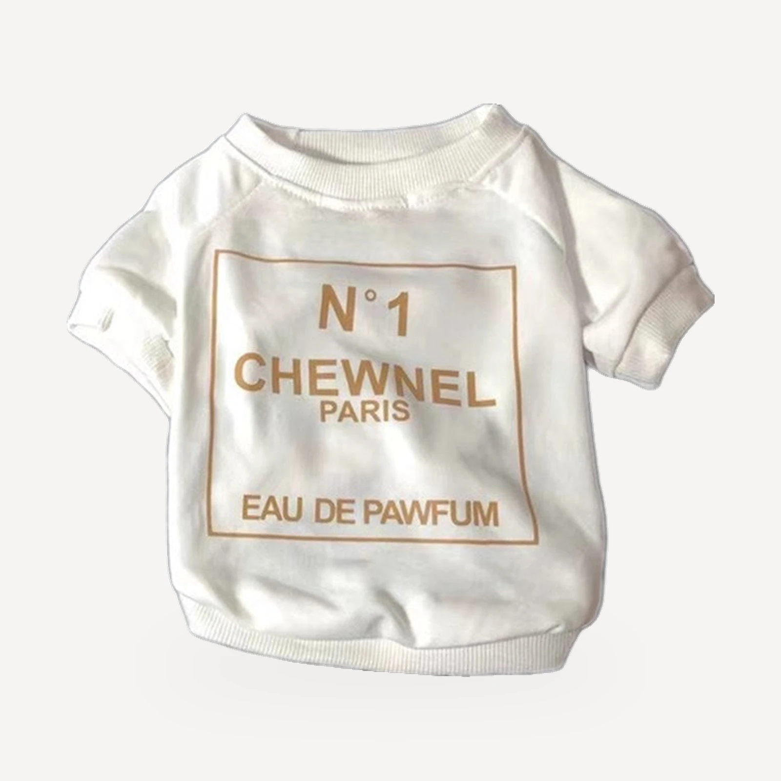 Eau De Pawfum dog shirt inspired by Chanel view 4