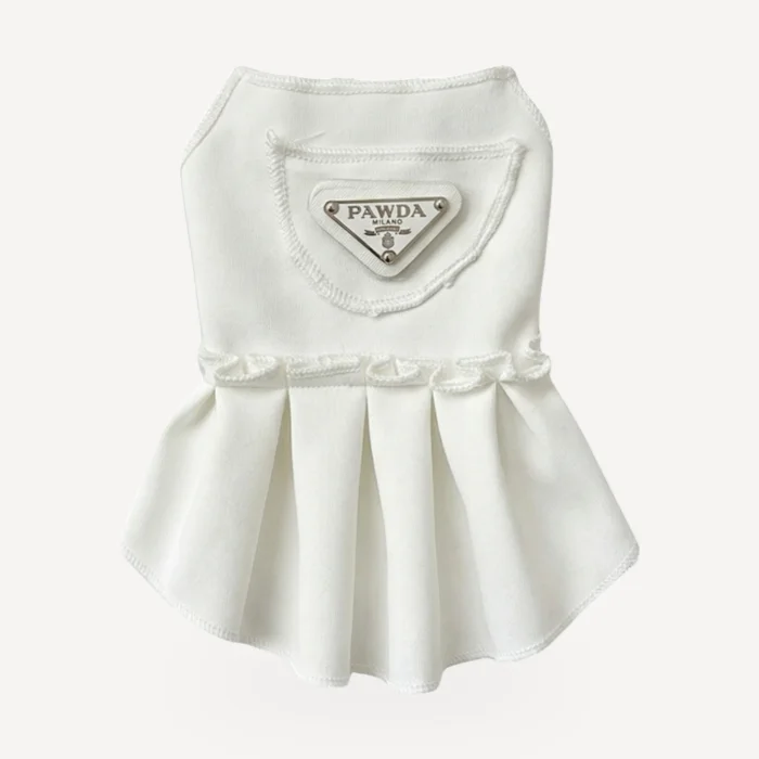 Triangle dog dress inspired by Prada view 5