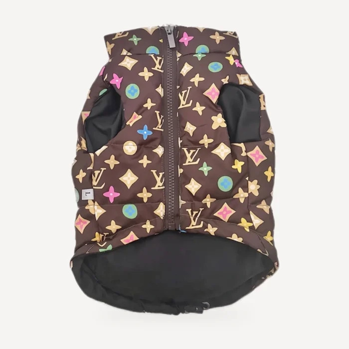 Chewy V Multicolor Puffer Vest