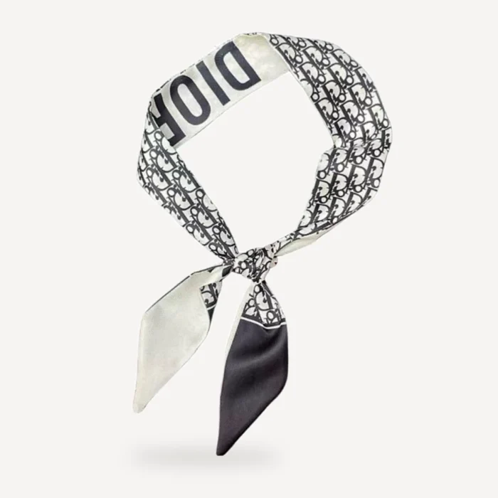 Logo Neckerchief dog apparel inspired by Dior