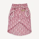 Pink Boucle dog jacket inspired by Chanel view 2