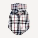 Check Jacket And Hat dog set inspired by Burberry view 4