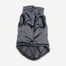 Black Padded Zip dog vest view 4