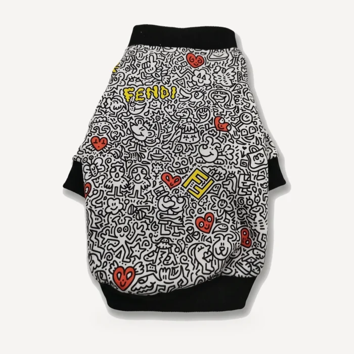 Furdi Doodle Heart Sweater
