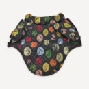 Circle Motif Quilted dog jacket inspired by Louis Vuitton view 6
