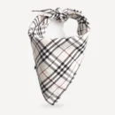Check dog bandana inspired by Burberry