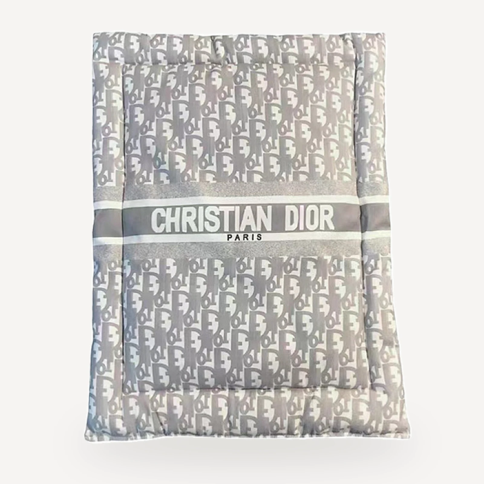 Houndstooth Dog Cushion dog apparel inspired by Dior view 3