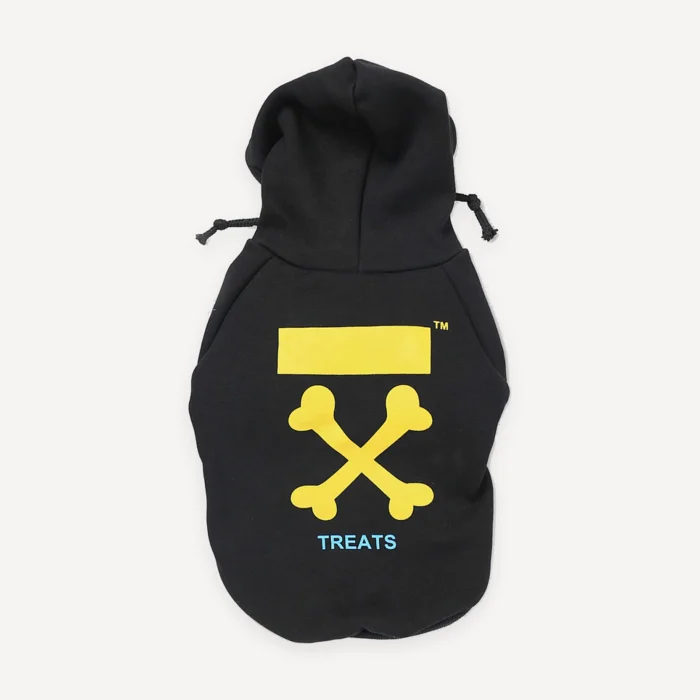 Diagonal Stripe dog hoodie inspired by Off-White view 6