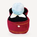 Red Plush Bucket Bag Dog dog toy