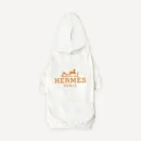 Hairmes Logo Print dog hoodie view 9