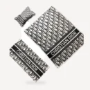 Oblique Blanket dog set inspired by Dior