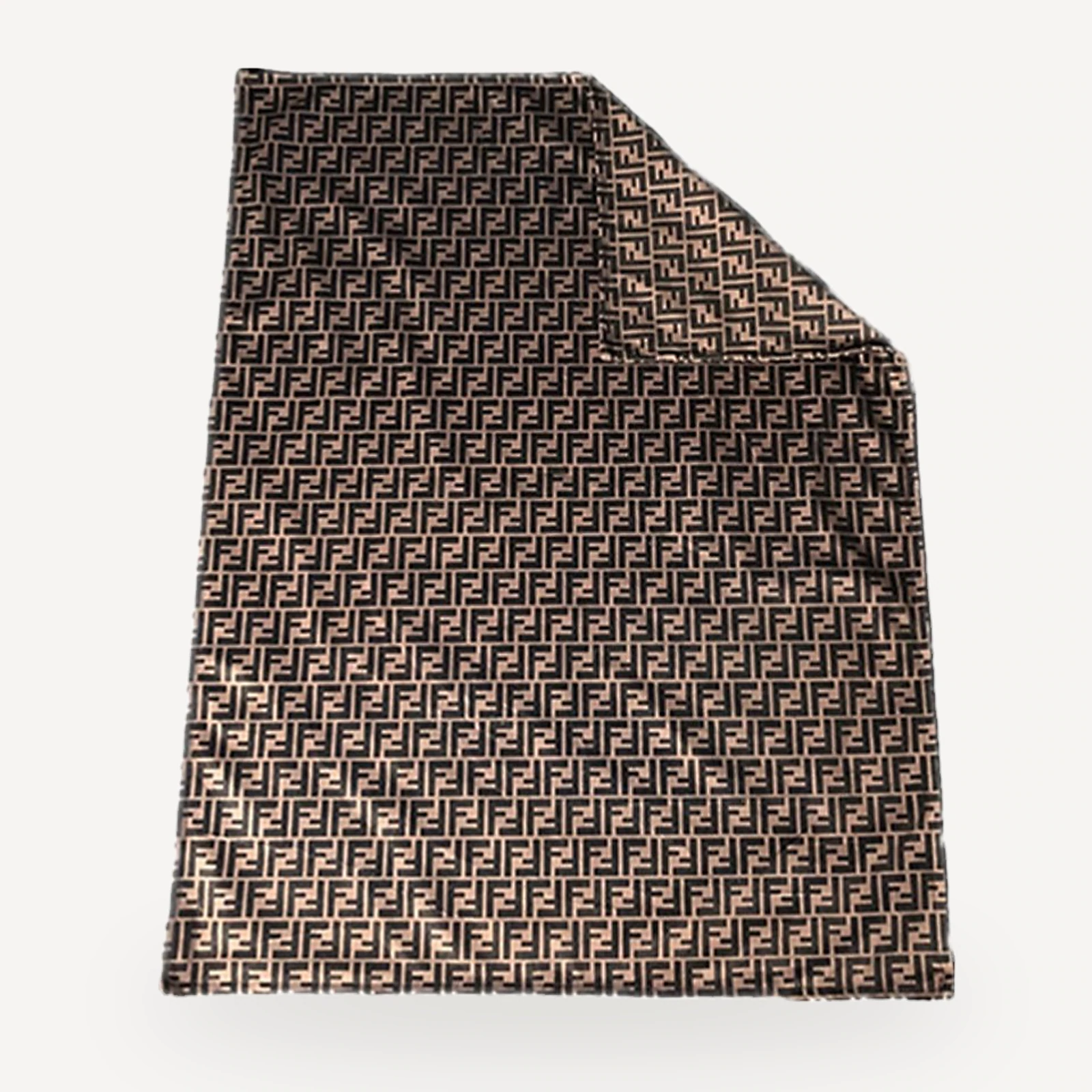 Monogram Blanket And Pillow dog set inspired by Fendi