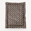 Monogram Flat dog mat inspired by Fendi