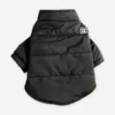 Faux Fur Hood Padded dog jacket inspired by Chanel view 2