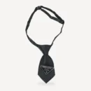 Triangle Necktie dog apparel inspired by Prada