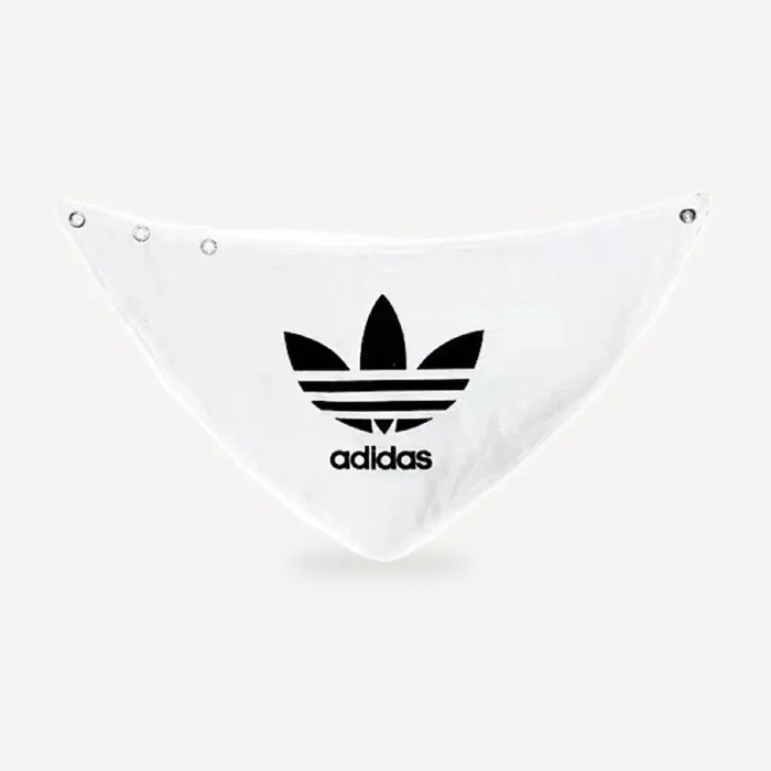 Three-Leaf Logo dog bandana inspired by Adidas view 2