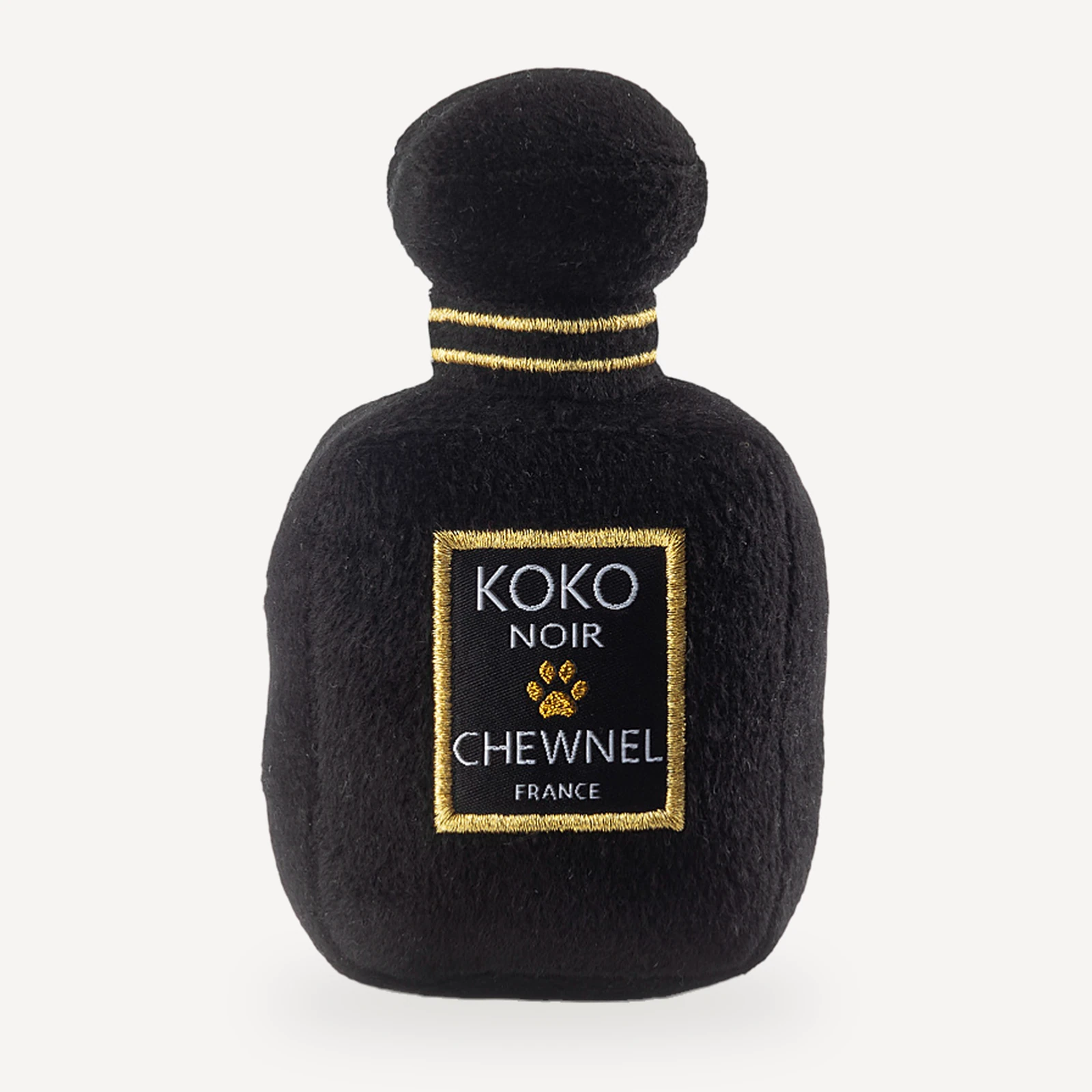 Plush Accessory S dog toy inspired by Chanel view 7
