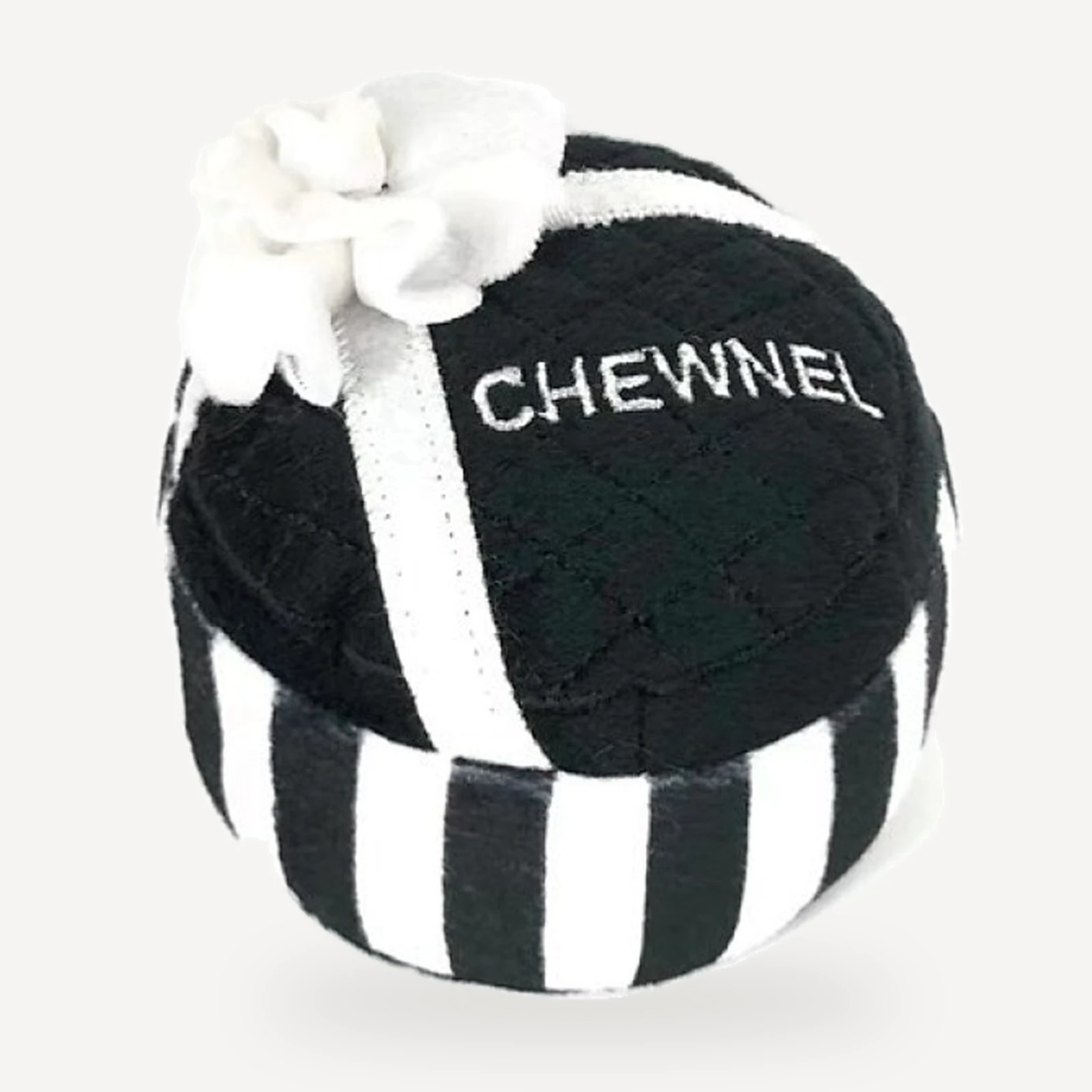Plush Accessory S dog toy inspired by Chanel view 6