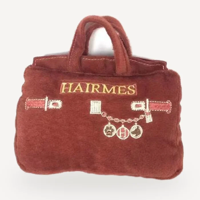 Luggage Plush Toy dog set inspired by Hermes view 4
