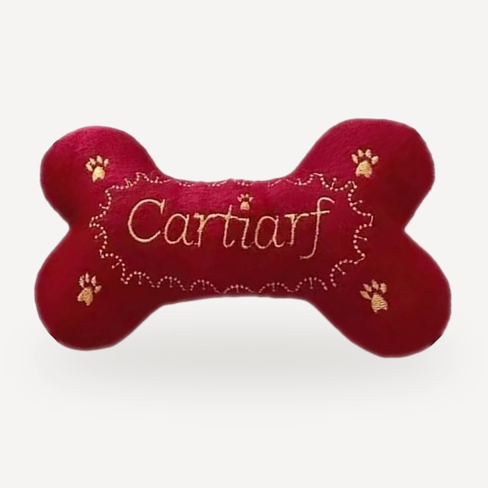Paris Plush Toy dog set inspired by Cartier