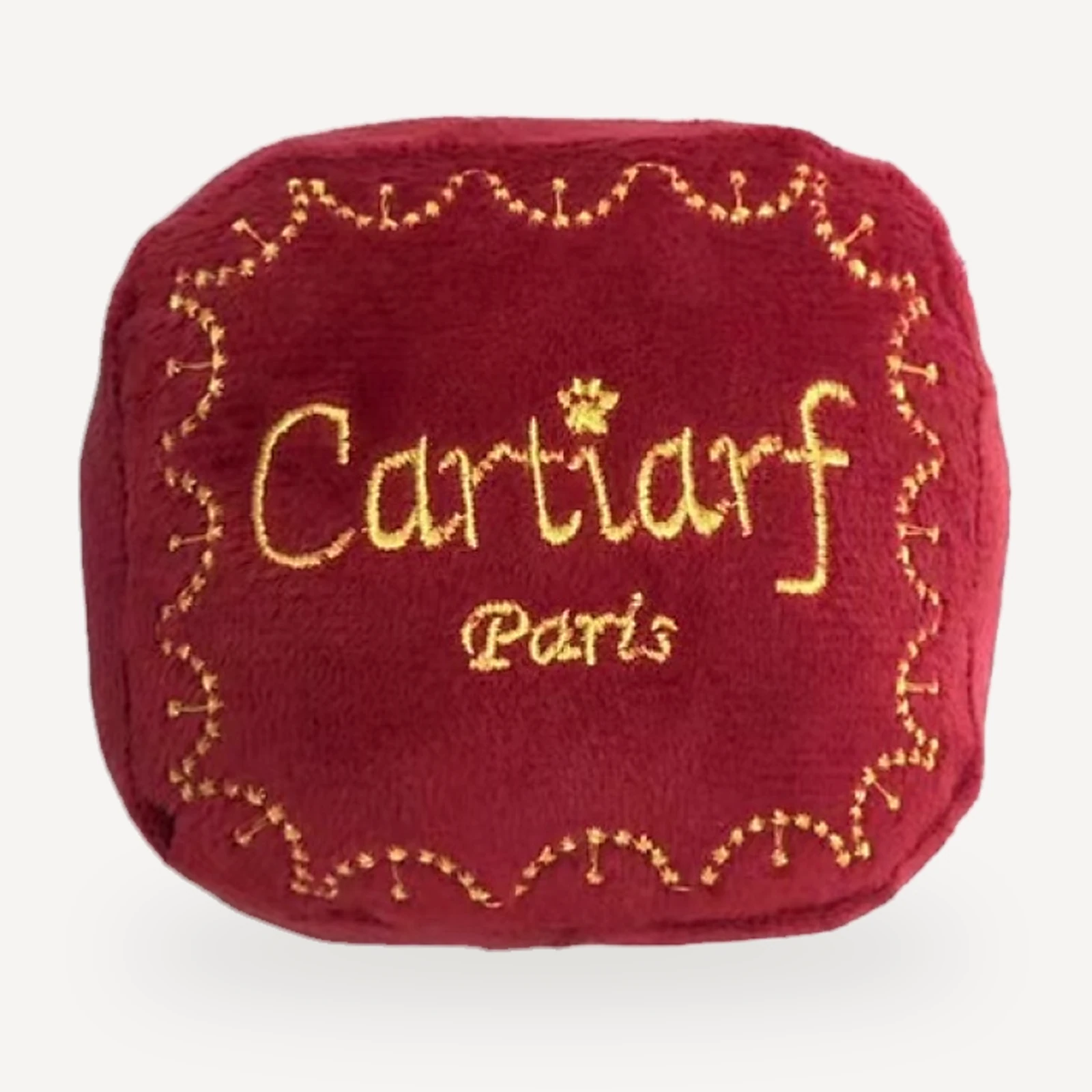 Paris Plush Toy dog set inspired by Cartier view 2