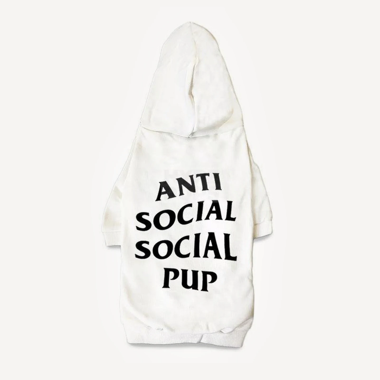dog hoodie inspired by Anti Social Social Club