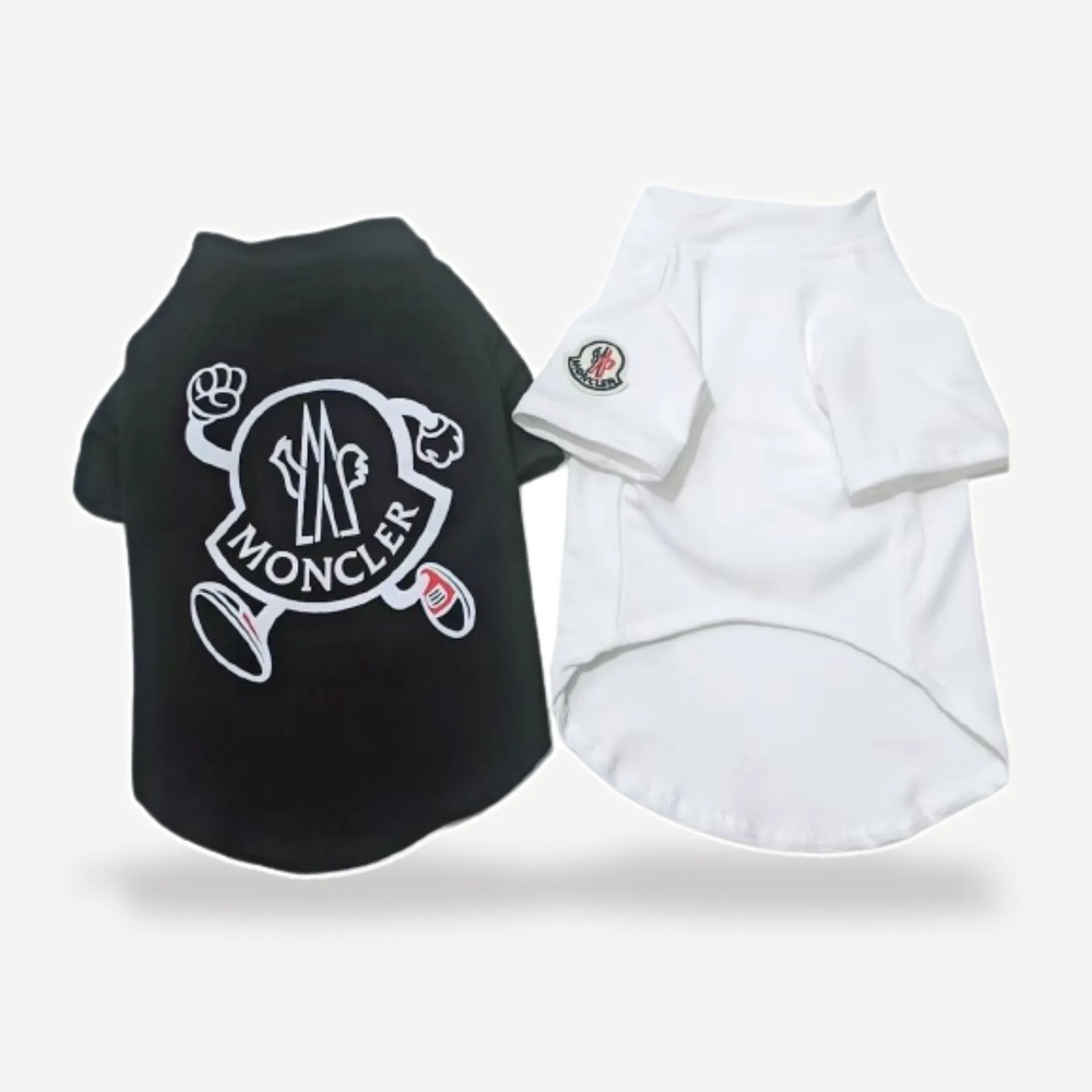 Classic dog tee inspired by Moncler view 5