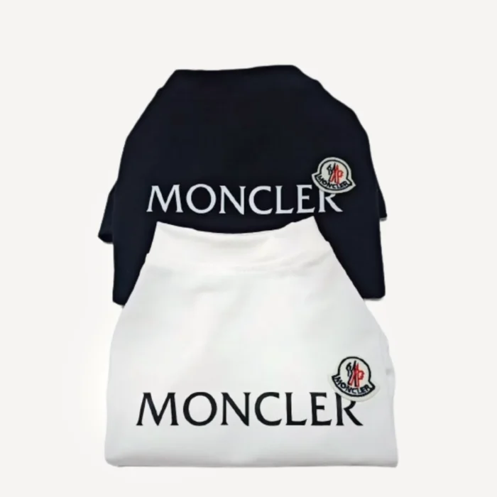 Logo dog tee inspired by Moncler view 2