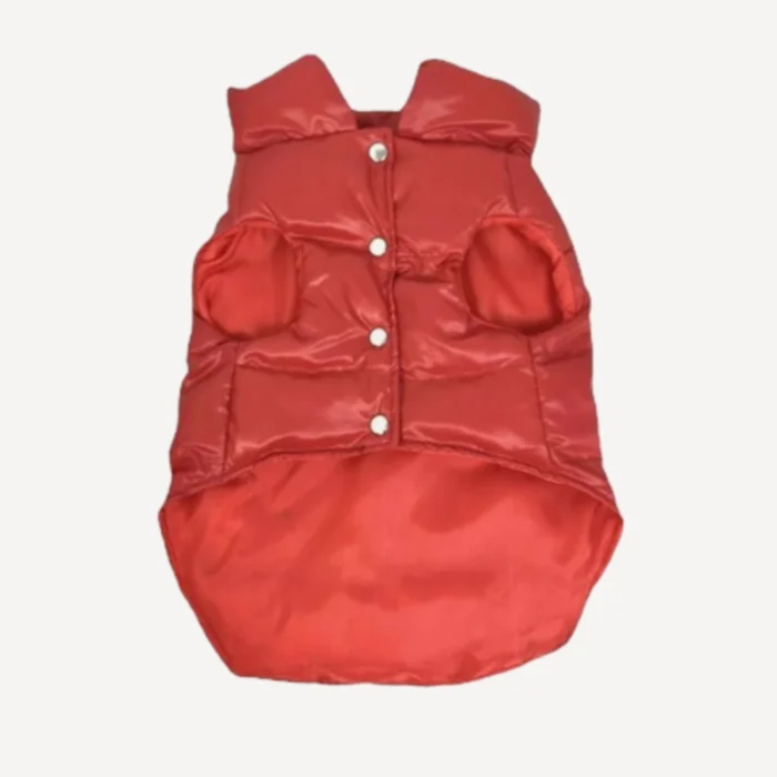 Quilted dog vest inspired by Moncler view 2