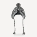 Cable Knit Pom Winter Dog dog hat view 5