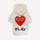 Play dog hoodie inspired by Comme des Garcons