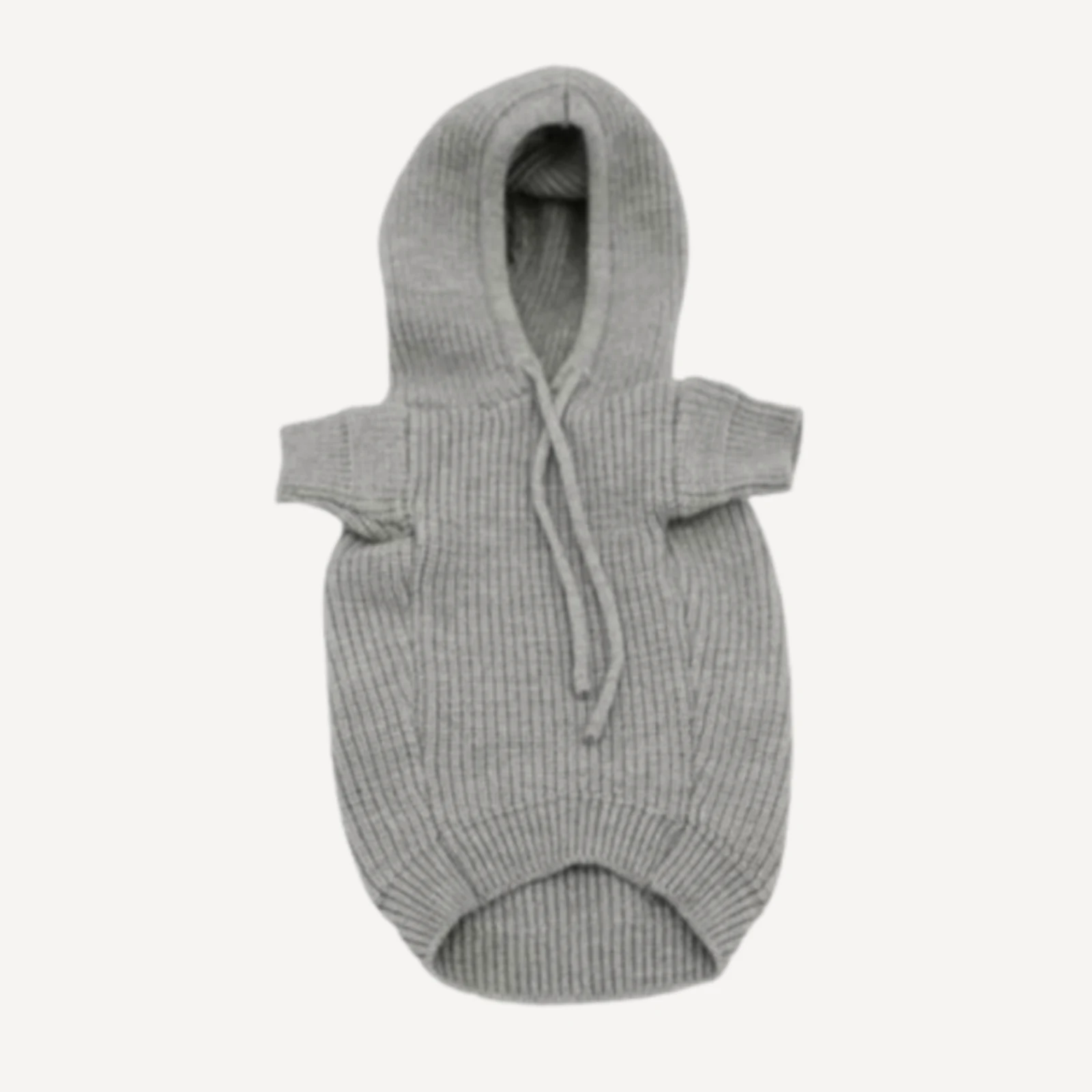 Wool dog hoodie inspired by Celine view 3