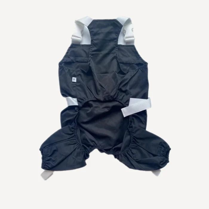 Buckle dog overalls inspired by Chanel view 3
