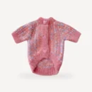 Fluffy Heart dog cardigan inspired by Chanel view 5