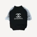Lace dog sweatshirt inspired by Chanel view 2