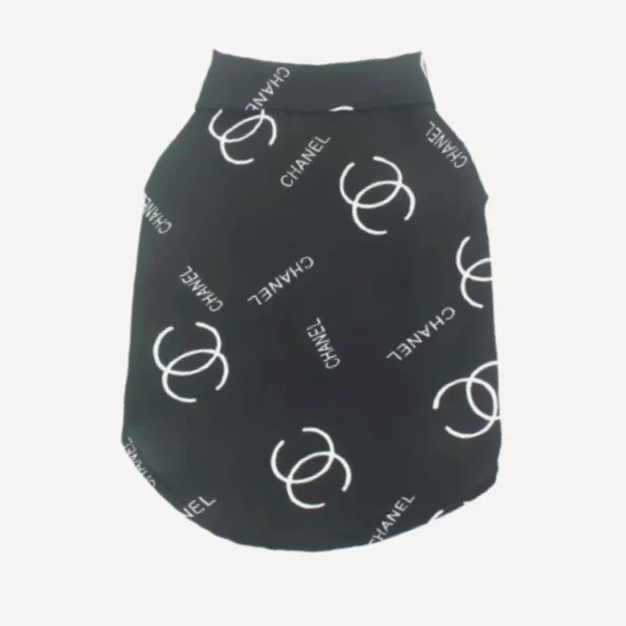 Polo dog shirt inspired by Chanel