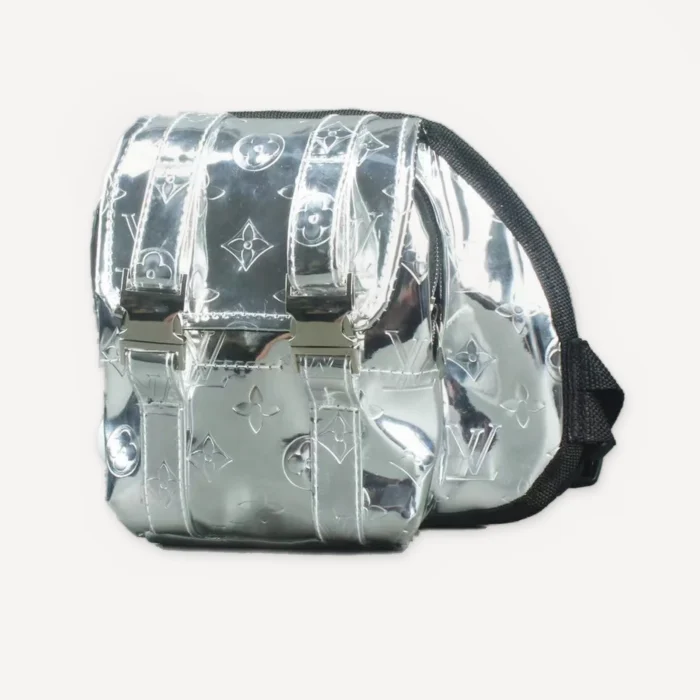Clear Dog dog backpack inspired by Louis Vuitton view 3