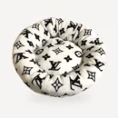Donut dog bed inspired by Louis Vuitton