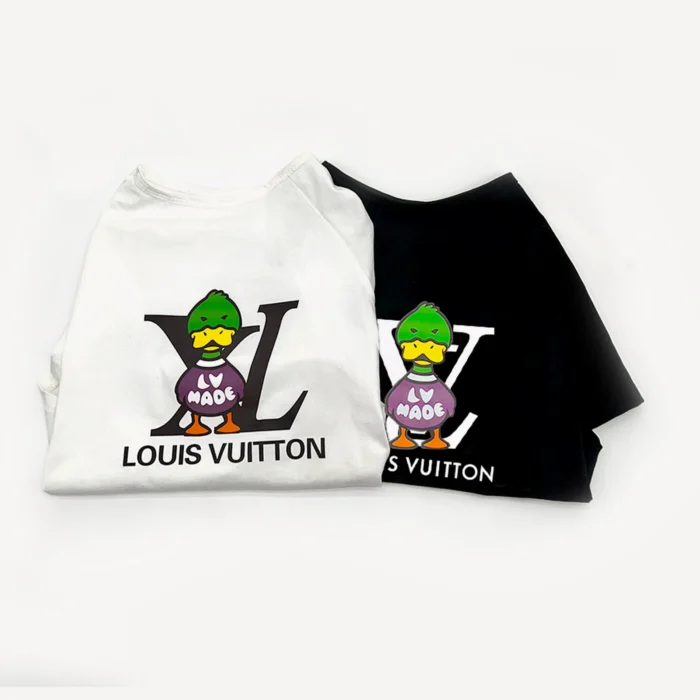 Duck dog tee inspired by Louis Vuitton