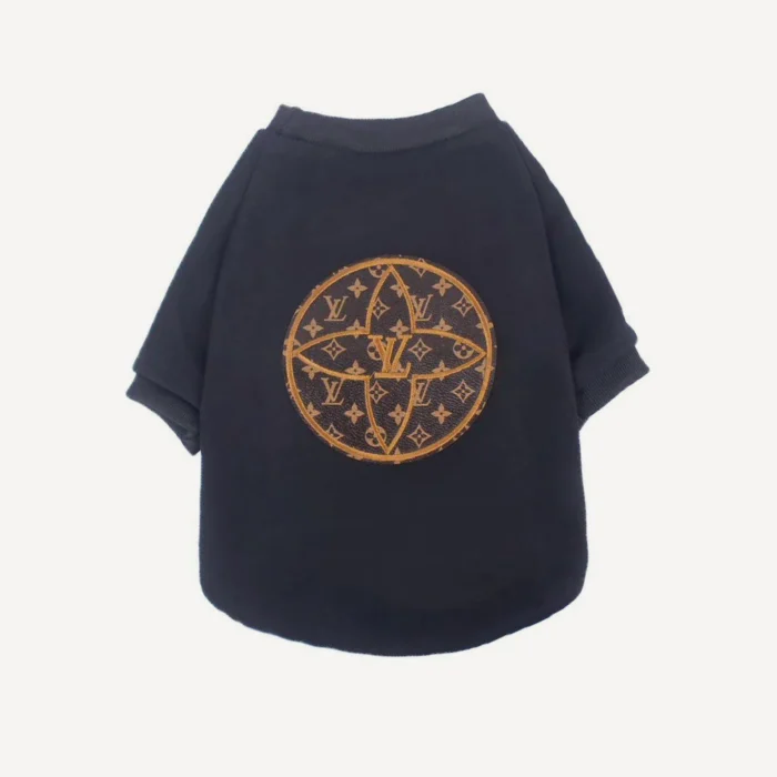 Icon dog sweatshirt inspired by Louis Vuitton view 2