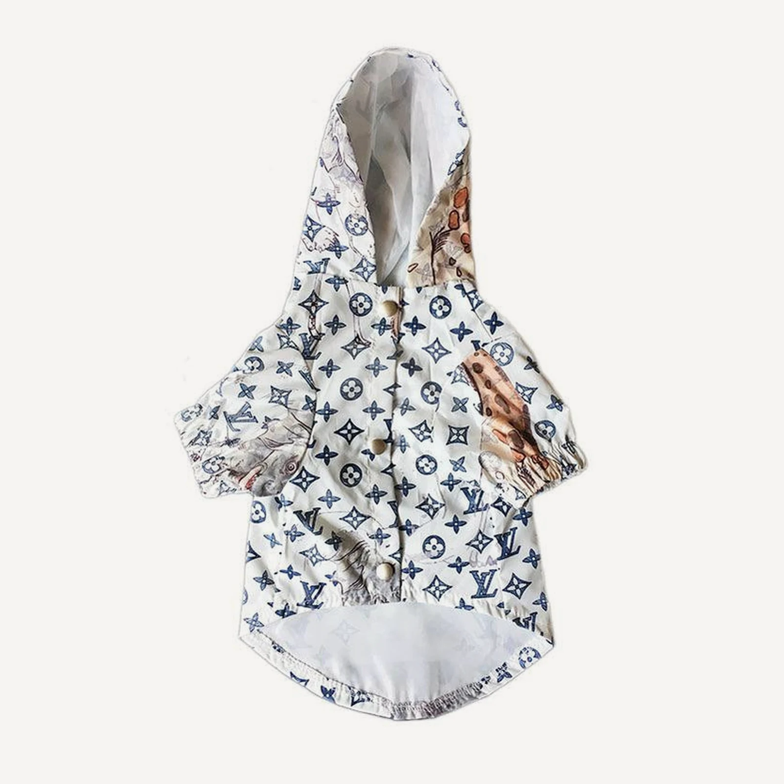 Jungle Rain dog jacket inspired by Louis Vuitton view 6
