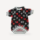 Love dog sweater inspired by Louis Vuitton view 3