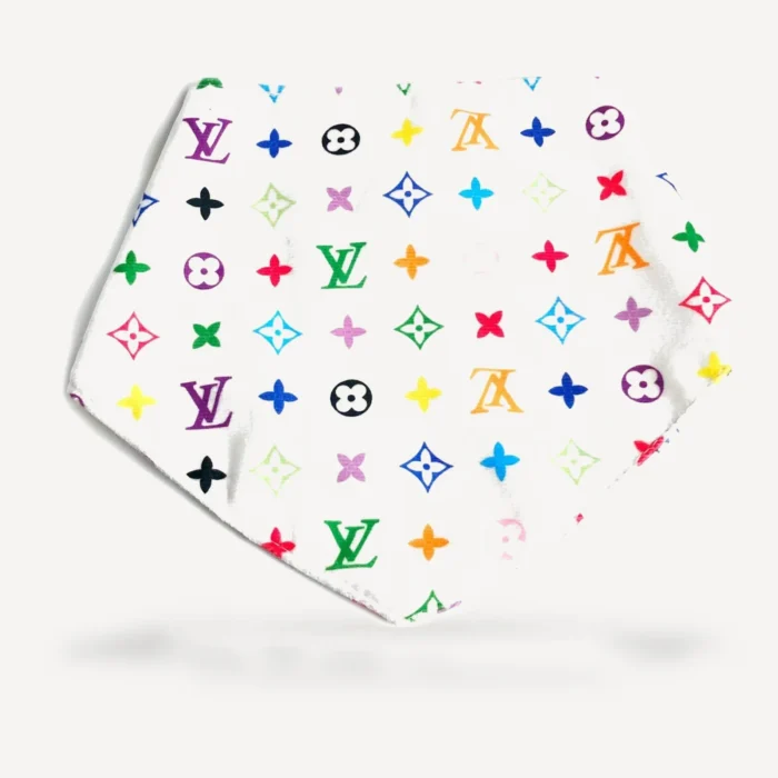 Monogram dog bandana inspired by Louis Vuitton view 4