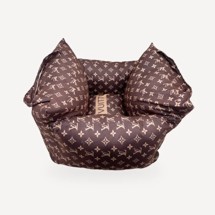 Monogram Dog dog bed inspired by Louis Vuitton view 13